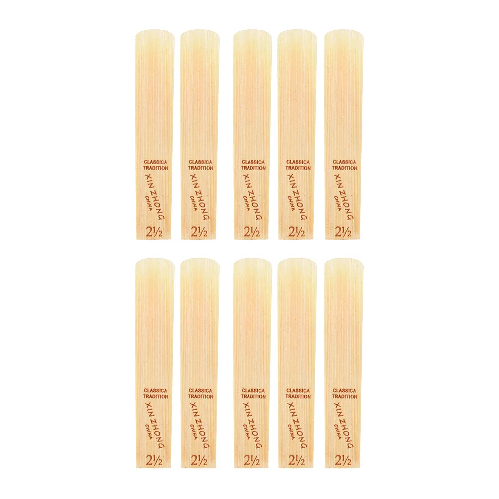

Normal Level G Clarinet Reeds Strength 3.0 for Beginners, 10pcs/ Box