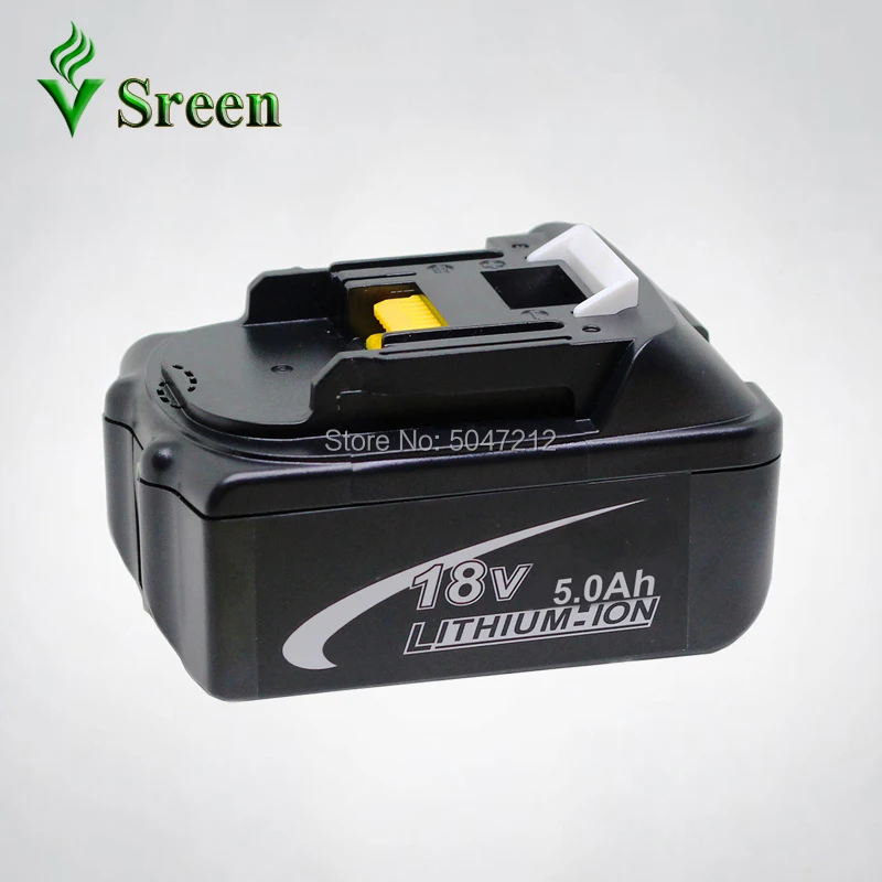 BL1850 5000mAh Замена литий-ионный BL1840 BL1830 для Makita 18V LXT400 Электроинструмент