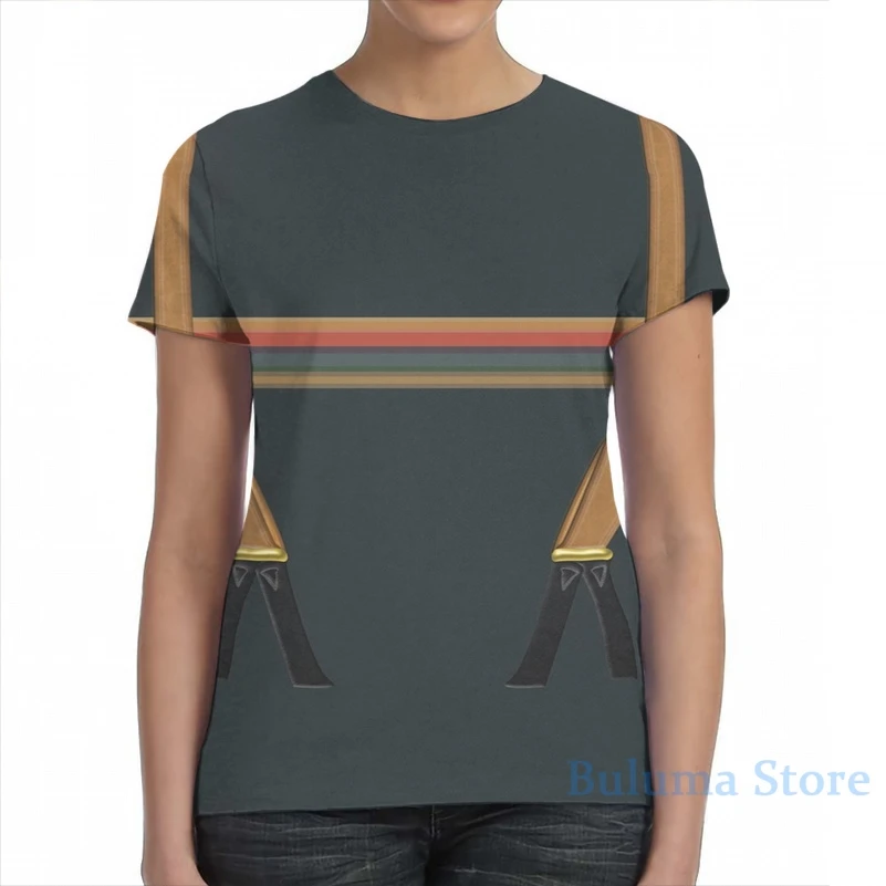 Джоди Уиттакер 13th Доктор костюм для мужчин футболка женщин со сплошным принтом