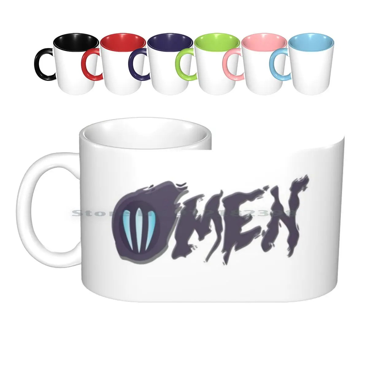 

Керамические кружки Omen Valorant, кофейные чашки, Кружка для молока и чая, кружка Omen Valorant для видеоигр, мятежей, игр, креативная трендовая винтажн...
