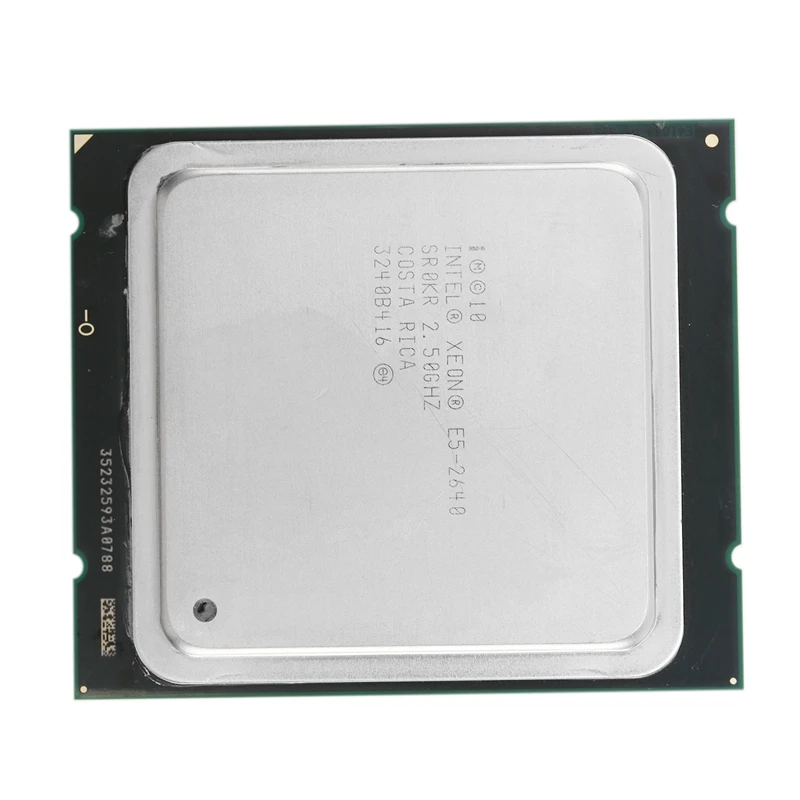 Процессор Intel Xeon E5 2640 шесть ядер 15 м Кэш/2 5/ГГц/8 00 GT/S 95 Вт LGA 2011 2640|Карты видео- и