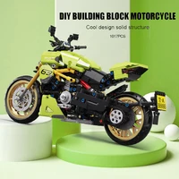 new 1018pcs high tech city motorcycle vehicle model building blocks speed champion motorbike assembled bricks toys children gift
