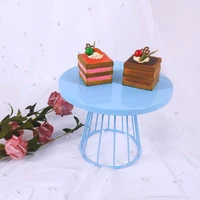 blue gold cake stand set cupcake tray cake tools home decoration dessert table decorating party wedding display