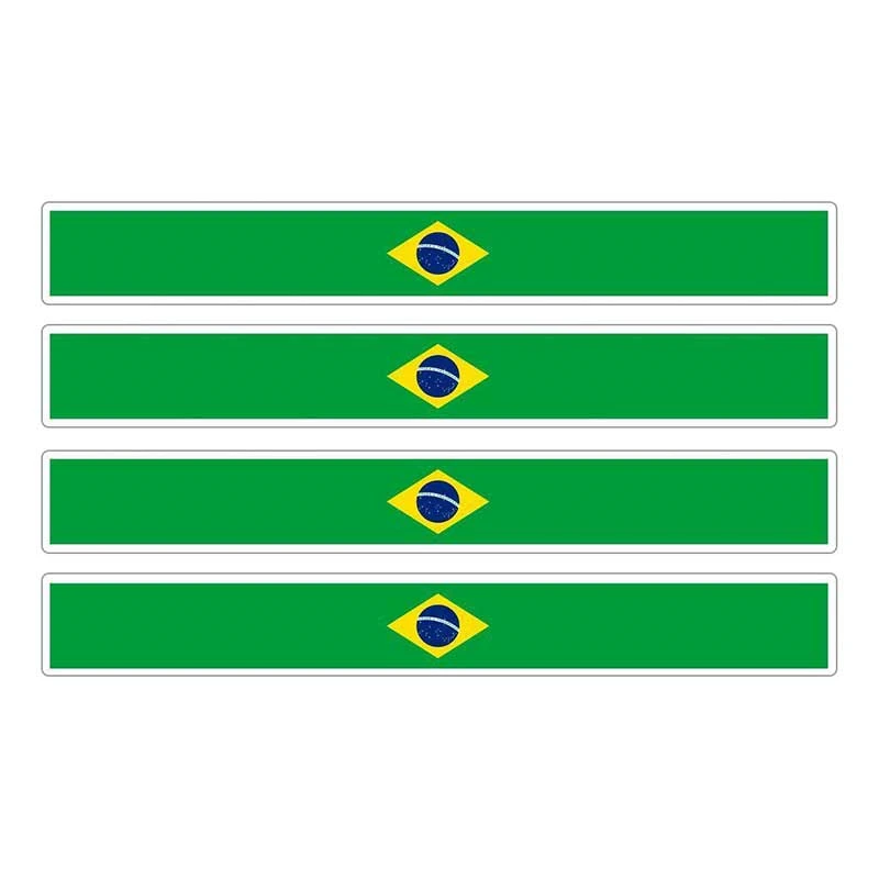 4 шт. Отечественной наклейки флаг полосы виниловая KK ПВХ 13 см X 1 7 окна автомобиля