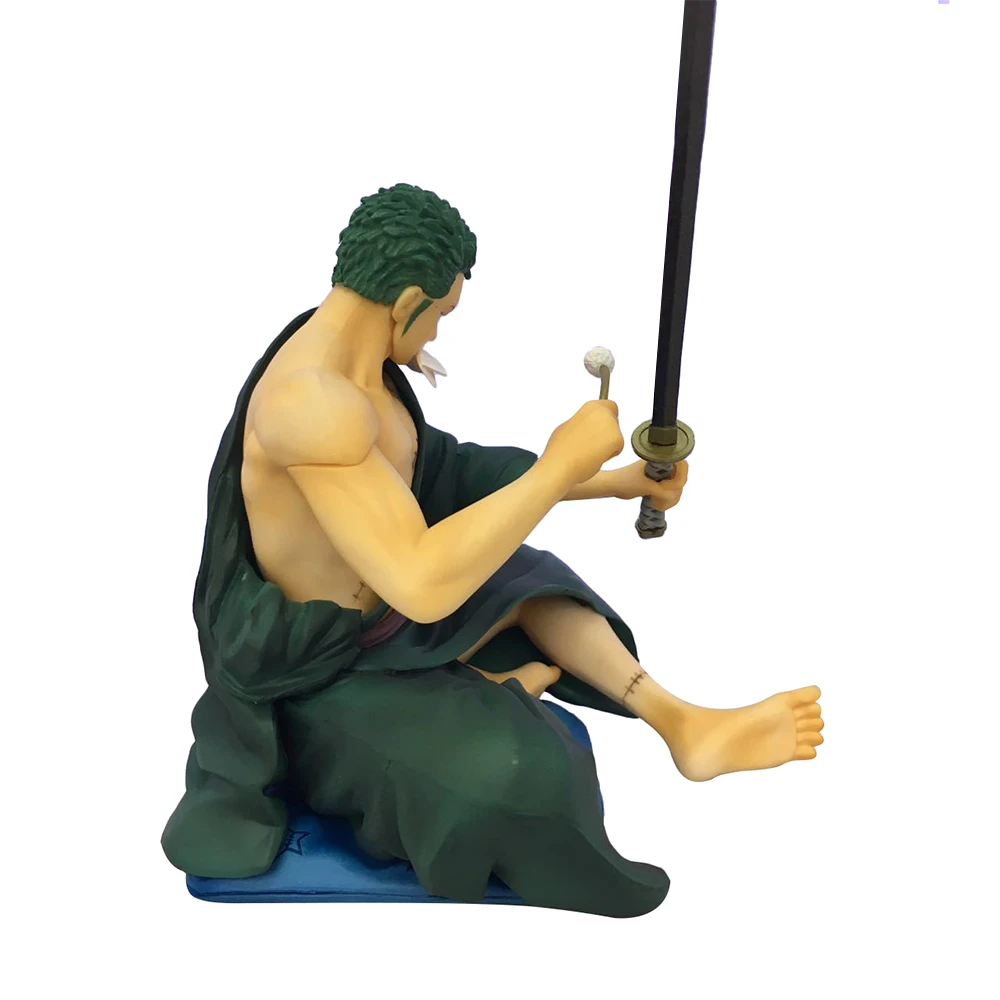One Piece Roronoa Zoro популярная фигурка модель аниме 13 см статуя Изысканная