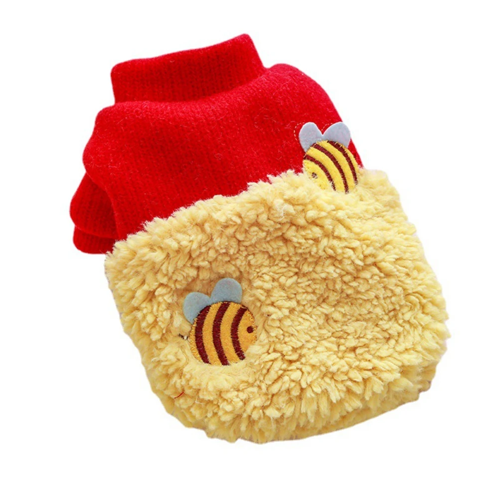 

Pet Dog Clothes Soft Dog Costume Splicing Pet Coat Pullover Dog Shirt Jacket Sweatshirt Cat Sweater Chihuahua Clothing Outfit