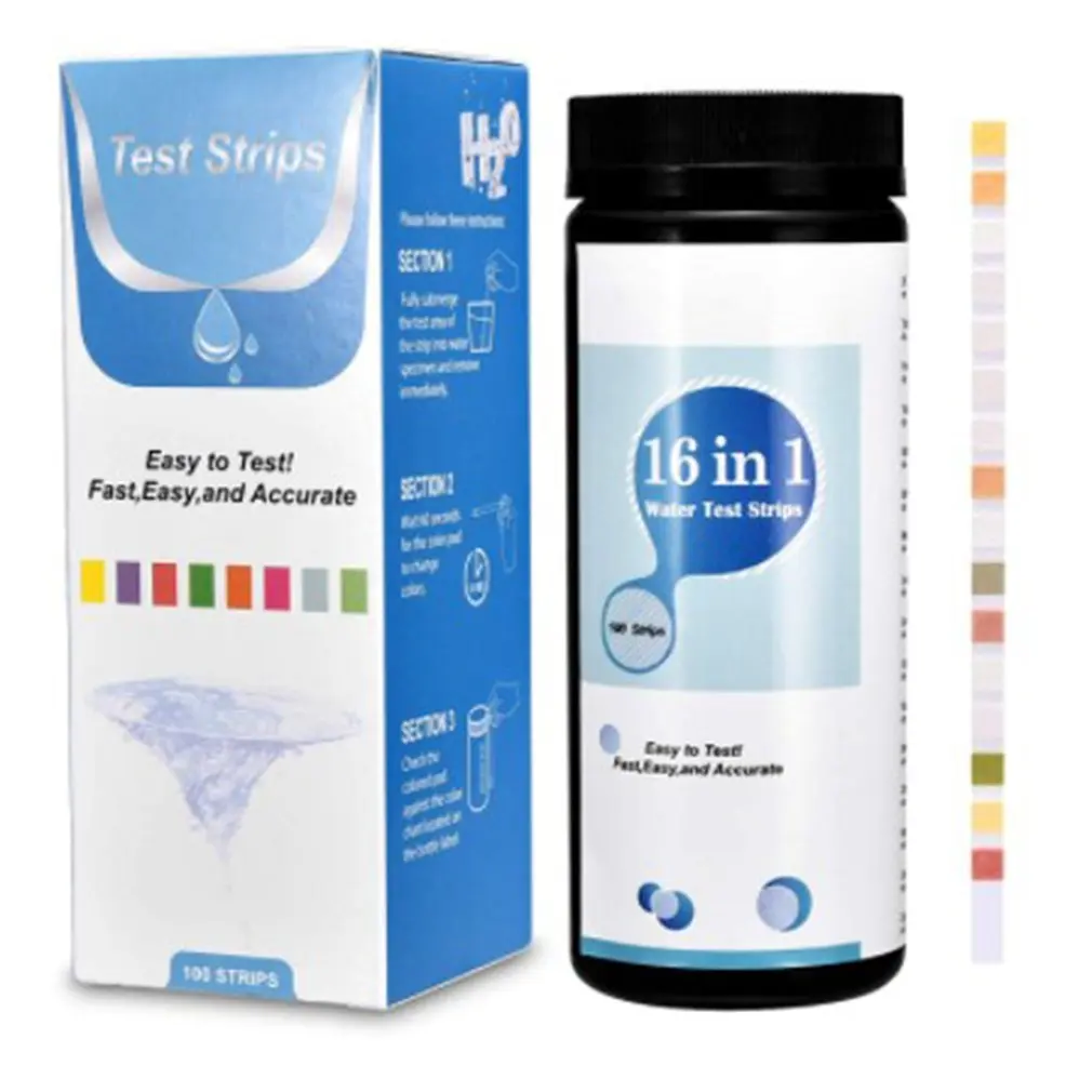 

16 In 1 PH Test Strips Tester Paper Water Soilsting PH Level Kit Factory Indicator Aquarium Pond Water Testing
