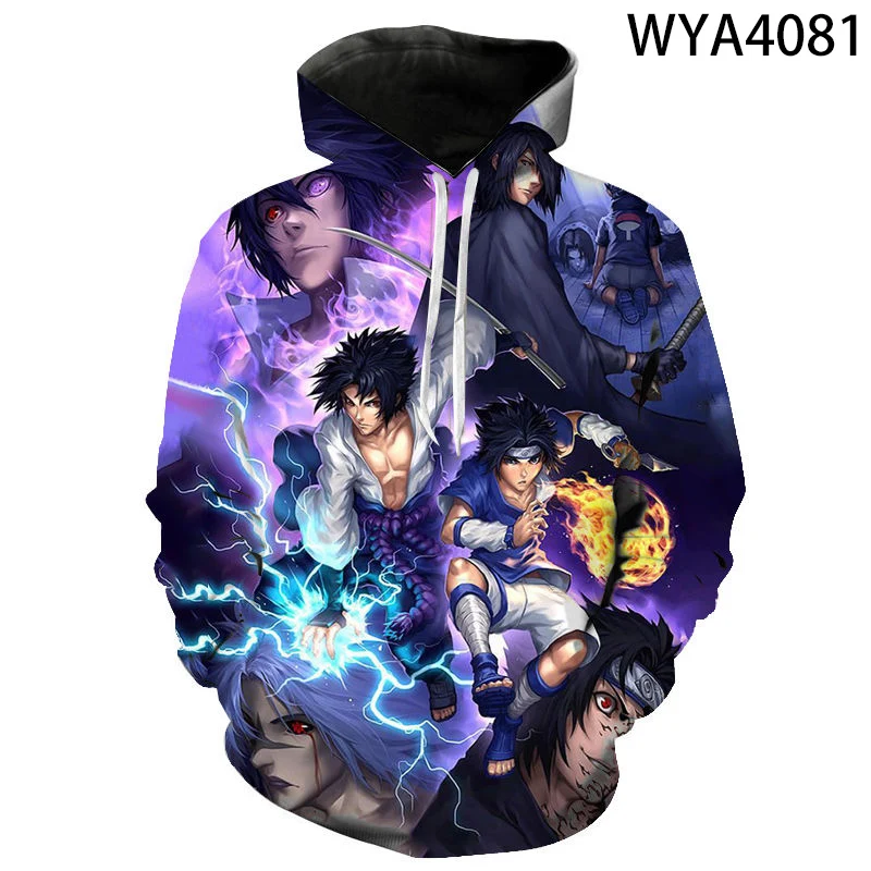 Осенне-зимние толстовки с 3d принтом для мальчиков и девочек повседневные