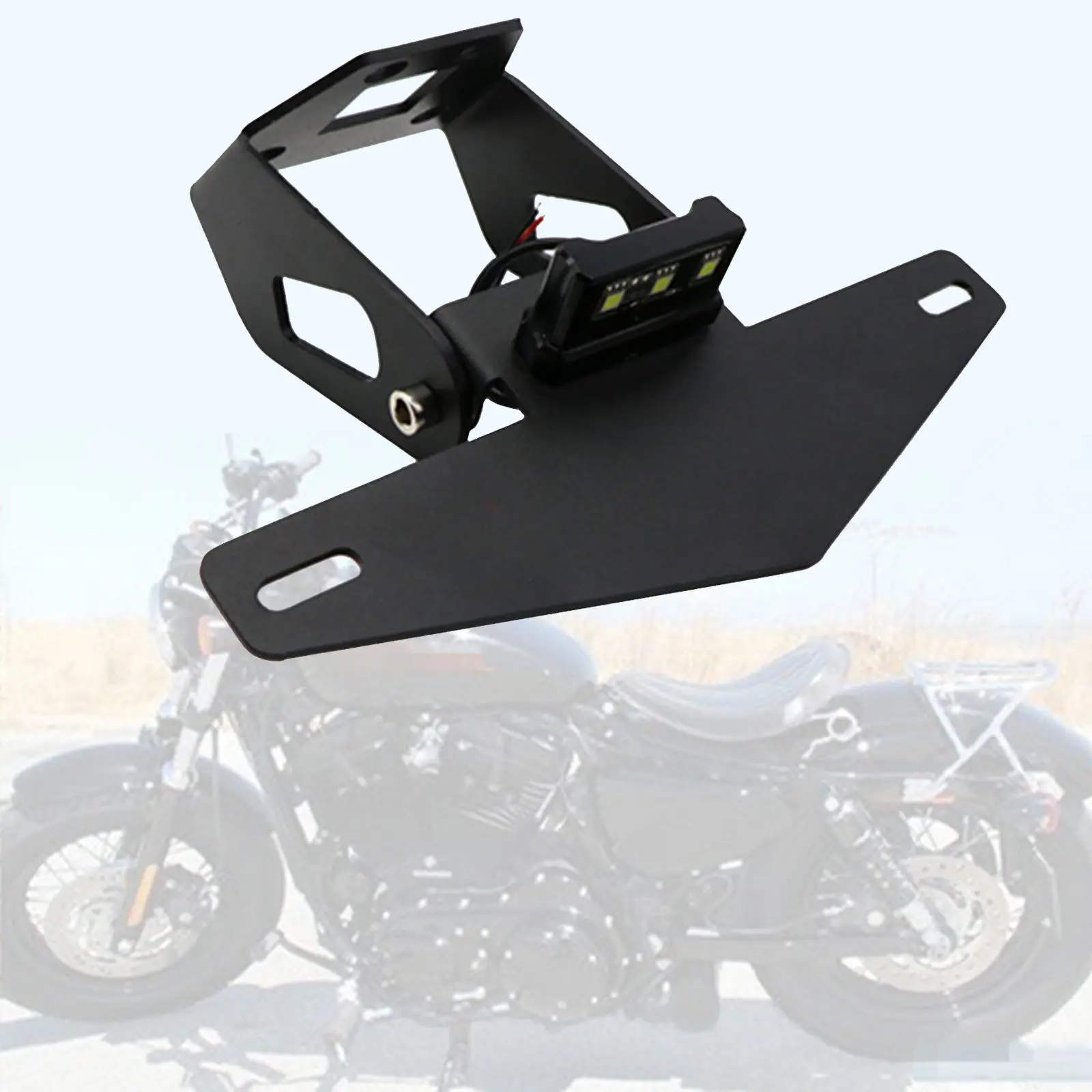 

Кронштейн держателя номерного знака для Kawasaki NINJA250 Z400 19 + Acc 1 шт.