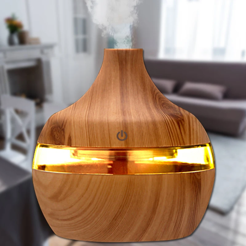 Дом деревянный диффузор эфирного Масла Портативный офисные ультразвуковой