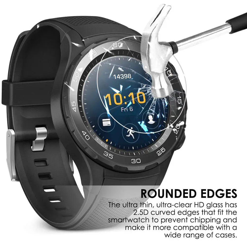 3 шт. Защитное стекло для huawei часы gt gt2 46 мм Защитная пленка экрана на hauwei 2 smart watch