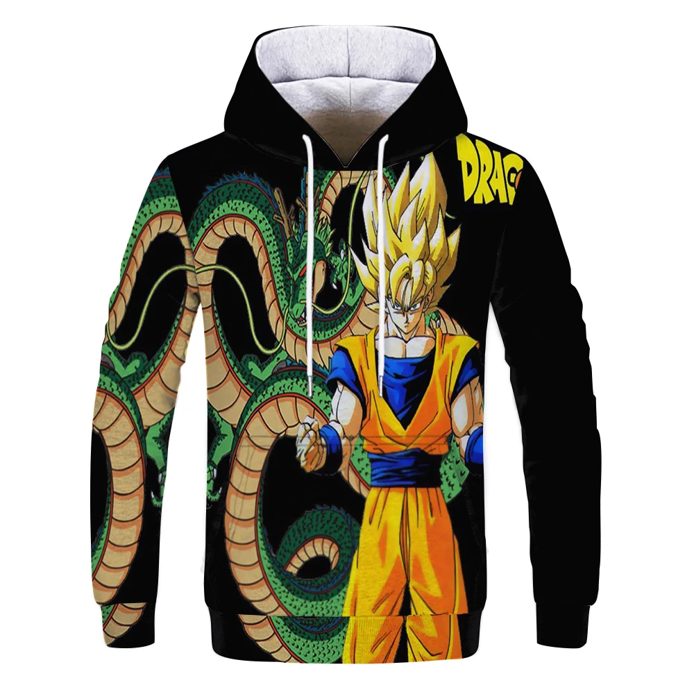 

Japanese animation, hoodie 3D printing source factory personalized custom hoodie men's sweatshirt anime pullover streetwear