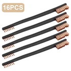 Набор кистей для чистки тактического пистолета, двусторонний медный набор для чистки винтовки, охоты, 16 шт.