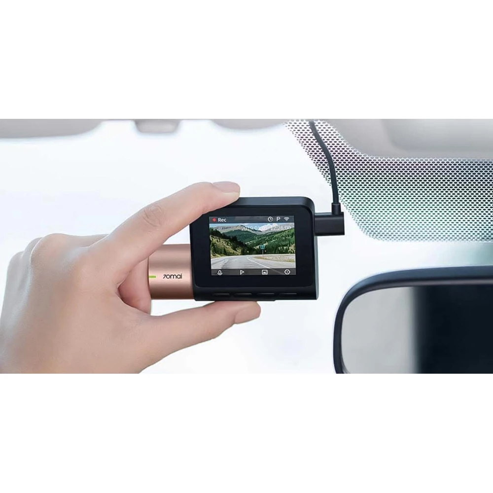 Видеорегистратор 70mai Smart Dash Cam Lite Midrive D08 1920x1080 WiFi microSD 64 Гб черный - купить по