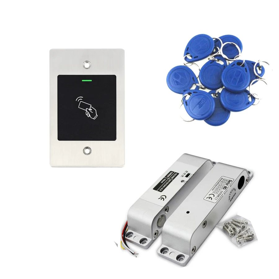 gate opener 2000 users E2 Embedded RFID Access Control IP66 Waterproof Metal Case RFID Proximity Card Access Control Reader images - 6