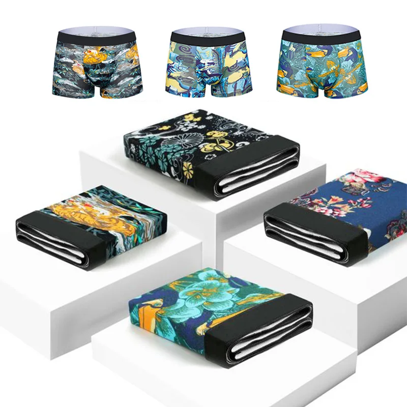 

Men's Underwear Cotton Men Briefs Panties Men's Swimming Trunks