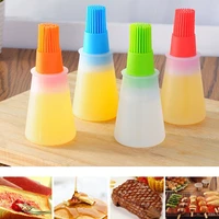 silicone oil bottle baking brushes safety liquid oil honey brushes barbecue tool bbq basting pen cake butter bread pastry brush