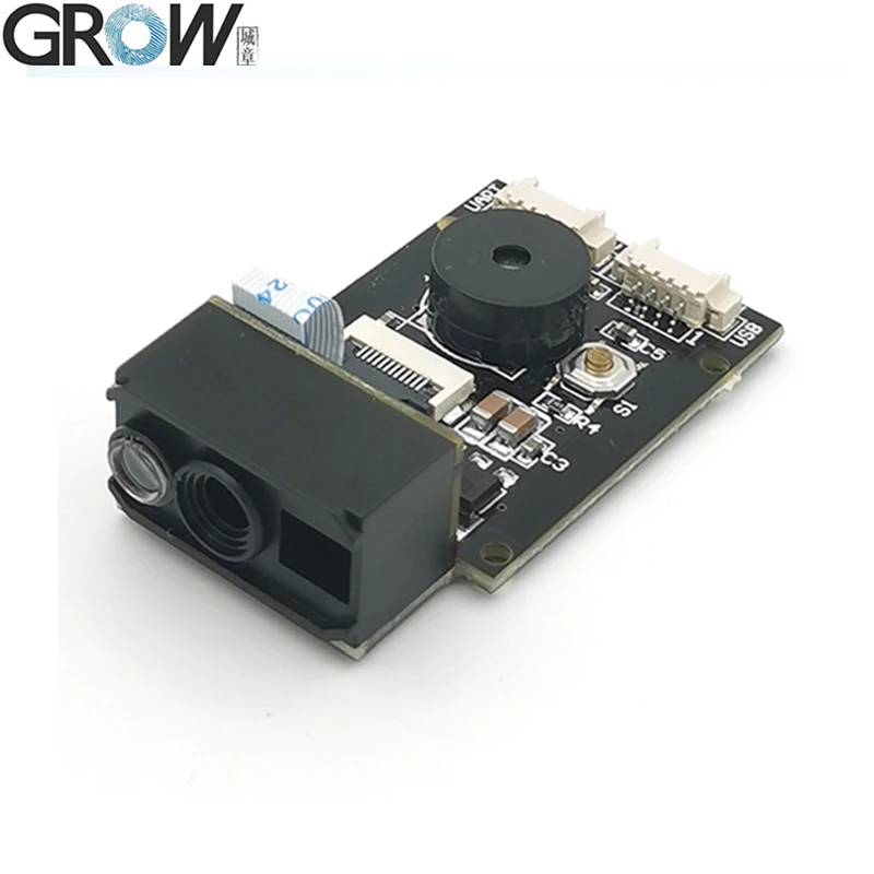 GROW GM77 640*480CMOS DC5V USB UART интерфейс 1D 2D штрих-код сканер Qr-кода для паспорта |