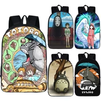 anime totoro backpack children school bags for teenager boys girls daypacks cartoon school backpacks kids bookags
