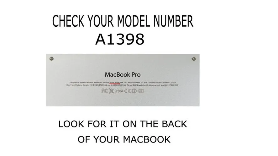 HRH 100PCS LCD Matte Screen Protector Film Guard Cover For Macbook Pro Retina 15 15.4 A1398 Screen Protector For Mac Book