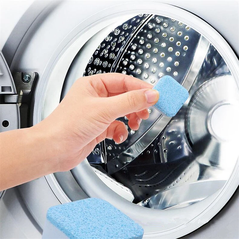 

3 Tab Washing Machine Cleaner Descaler Washer Cleaning Detergent Effervescent Laundry Tablet Washer Cleaner For Washing Machine