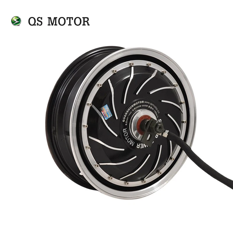 Двигатель QS 13*3 5 дюймов 8000 Вт 273 V3 120kph высокой мощности Горячая Распродажа BLDC