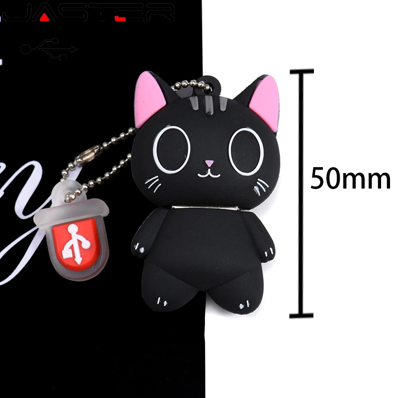Usb флеш накопитель JASTER в виде мультяшного кота 4 128 ГБ|USB флэш-накопители| |