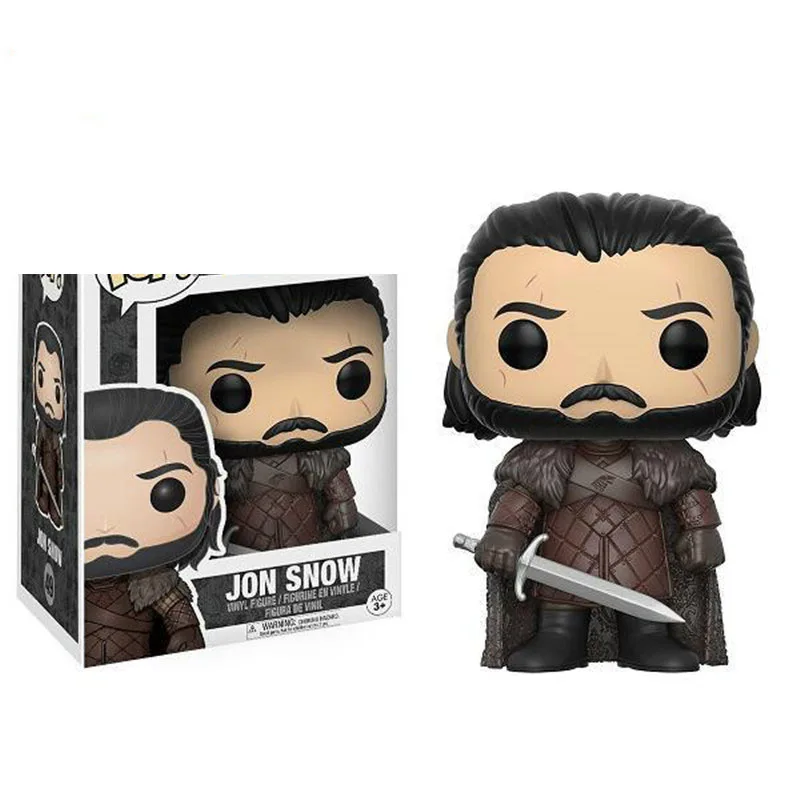 Экшн фигурки из Игры престолов FUNKO Джон Сноу церсей Ланнистер тормунд ПВХ