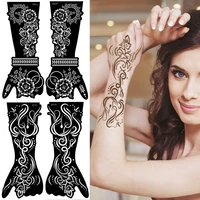 henna tattoo template airbrush templates stencils lace mandanla lotus flower henna stencils hand sleeve for painting flower