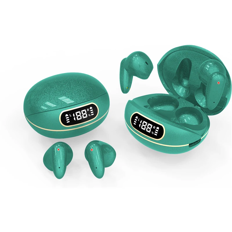 

FLOVEME Wireless Headphones TWS V5.2 Bluetooth Earphones Stereo Sound Sports Waterproof Earbuds Headset fone de ouvido 2022 New