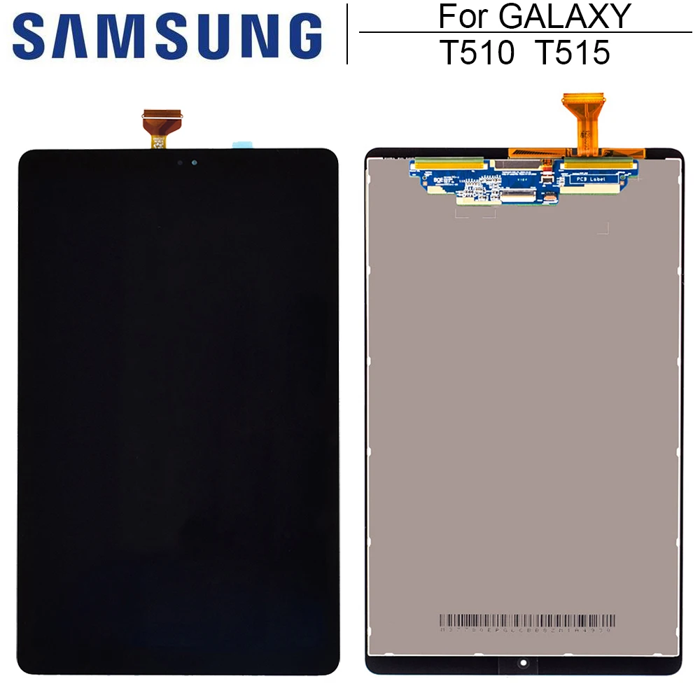 Montagem da Tela de Toque 10.1 para Samsung Novo Replacment Galaxy um 10.12021 Wifi T510 Sm-t510 T510n Display T515 Lcd Tab