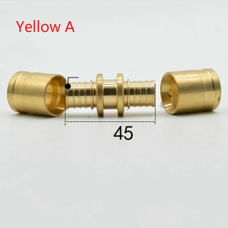 Алюминиевые соединительные фитинги для труб Соединительный штуцер прямого типа