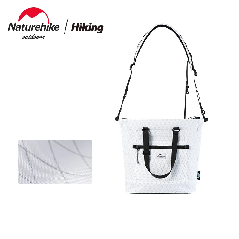 Naturehike Outdoor Shoulder Bag Waterproof Packs X-PAC Reusable Shopping Bags Casual Tote For Cycling Travel NH20BB208
