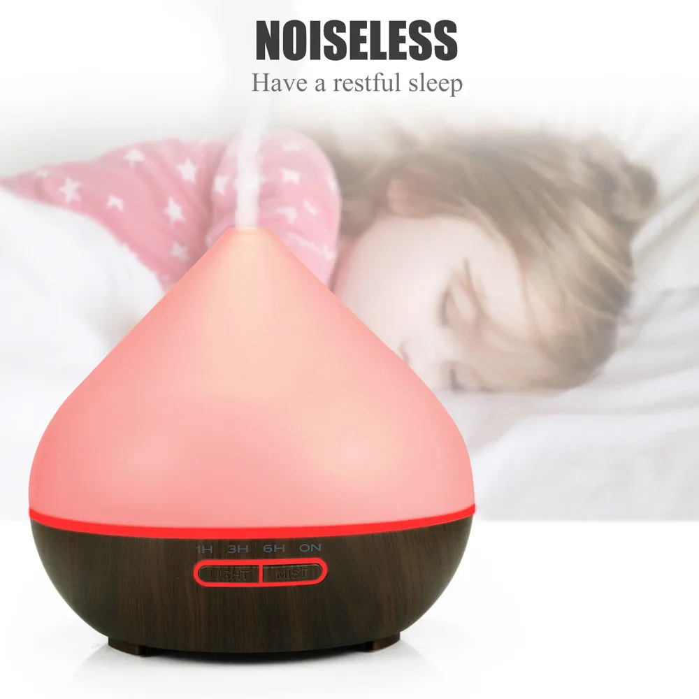 300 мл ультразвуковой увлажнитель воздуха с дистанционным управлением диффузор