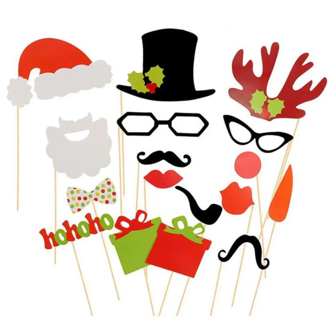 Рождественский реквизит для фотосессии карнавал новый год Рождество Вечерние