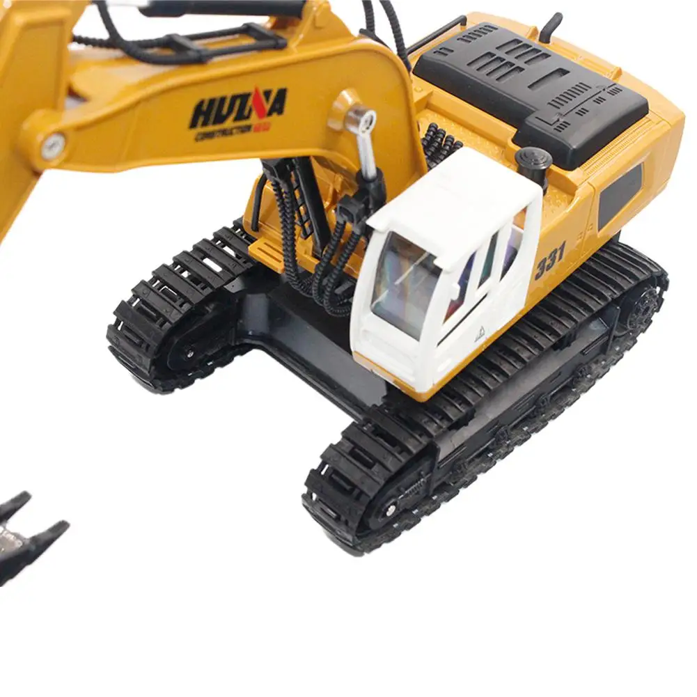 RCtown HuiNa игрушки 1331 1/16 2 4G 9CH Электрический радиоуправляемый экскаватор Инженерная