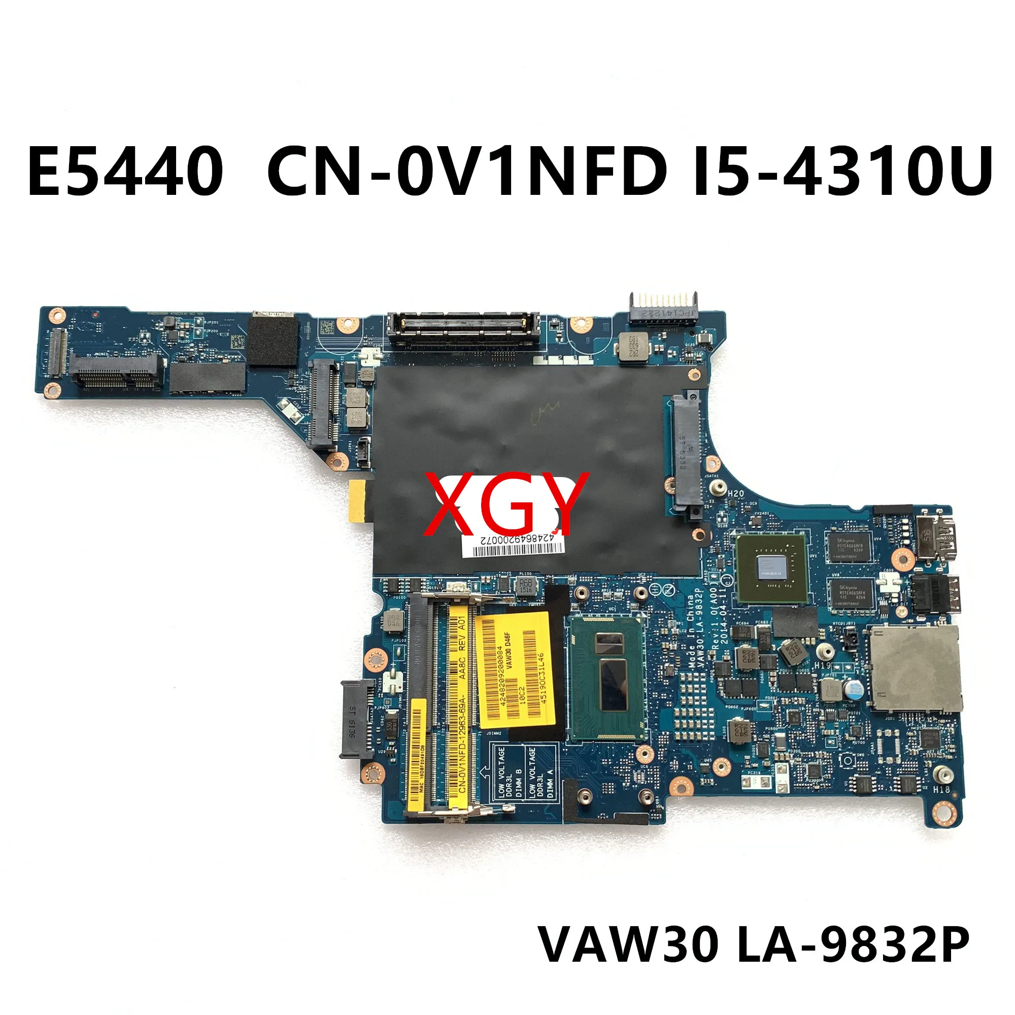 Материнская плата для DELL latitude E5440 V1NFD 0V1NFD VAW30 LA-9832P I5-4310U 100% ТЕСТ ОК