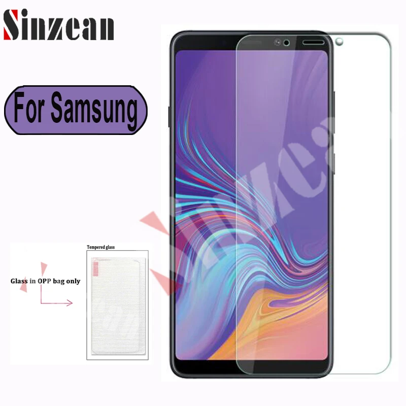 Sinzean 100 шт. для Samsung A10/A20/A40/A30/A50/A60/A70/A80/A10E/A20E/A90 5G 2.5D прозрачное закаленное стекло