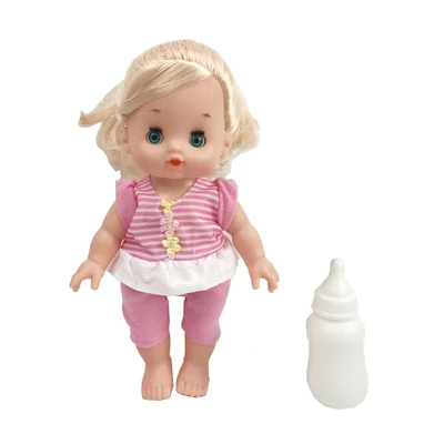 Bebes reborn mini baby dolls 26 см мигание глаз пение bebe живая кукла модель виниловые