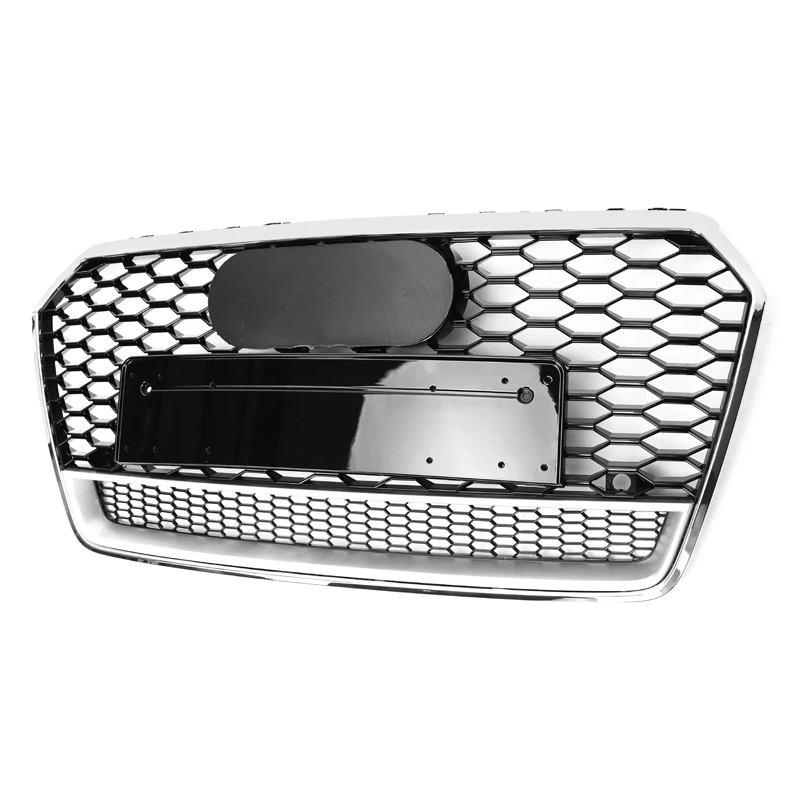 

Car Grill 2016-2018 For Audi RS7 Honeycomb Grill A7 S7 C7.5 Front grille