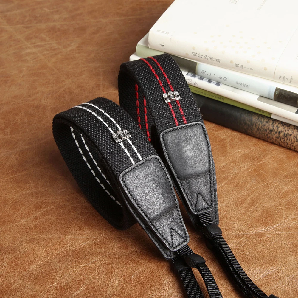 

Ремень для цифровой зеркальной камеры CS003, металлический черный ремешок на плечо для Sony, Canon