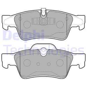 

DELPHI LP2124 BRAKE LINING BACK 06 M.SERI-W164 R.SERI-W251 GL.SERI-X164