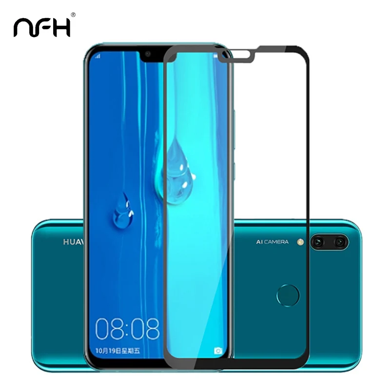 3 шт полное покрытие защитное стекло на Huawei Honor 8 8X 8C Max Note 10 Nova 2 3I протектор экрана
