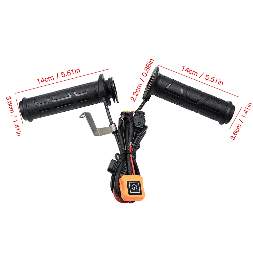 Электрический нагревательный руль для мотоциклетного переключателя