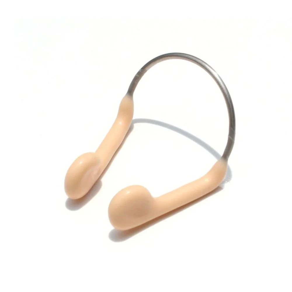 

4Pcs Anti-choking Water Professional Swimming Nose Clip Swimming Nose Clip Nose Protection (Fleshcolor Free Size)