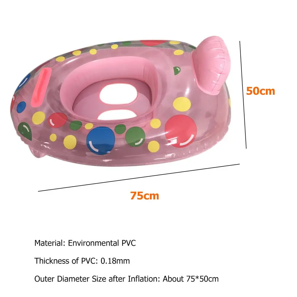 

Kids Baby Swimming Seat Inflatable Float Swimming Pool Ring Inflatable Pool Float Ring Pool Safety Water Toy Pool Accessories