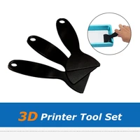3d printer parts sla dlp resin special tool set plastic shovel removal tool black spade spatula for resin tank
