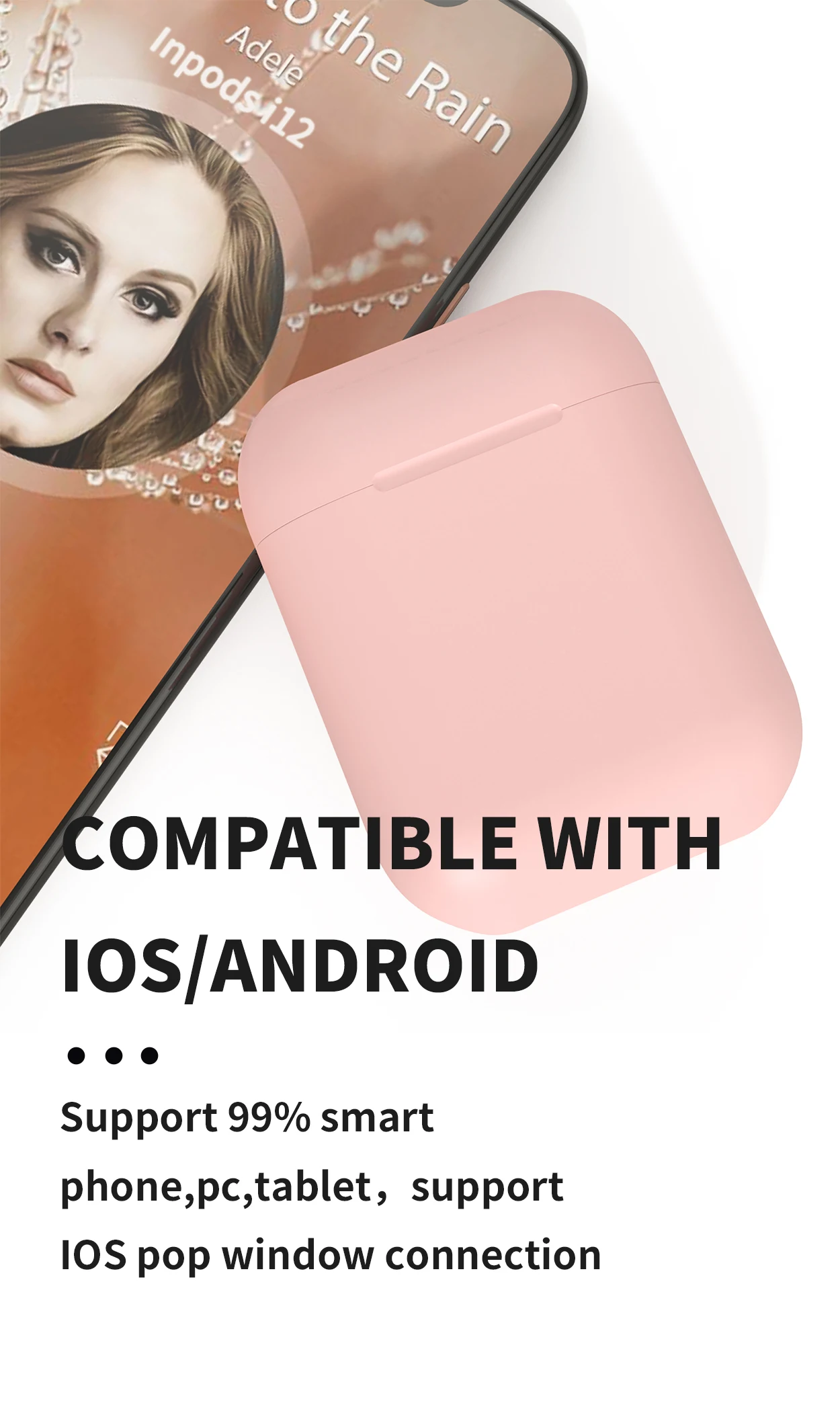 Оригинальные inpods 12 Беспроводные наушники i12 tws наушники Macaron 12 inpods 12 i12 tws наушники для смартфона PK i7 i11 i14 TWS