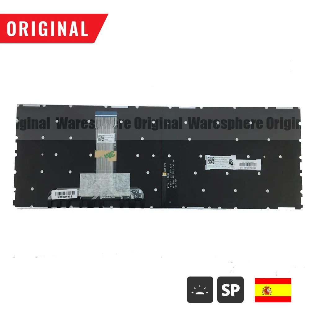 Новая Оригинальная SP испанская клавиатура с подсветкой для Lenovo Legion Y520 R720 15IKB