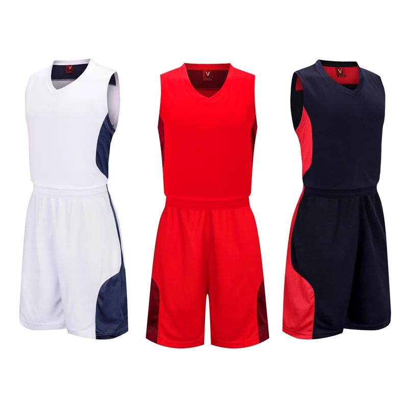 High quality Men Basketball Set Uniforms kits Sports clothes kids basketball jerseys college tracksuits DIY Customized name | Спорт и